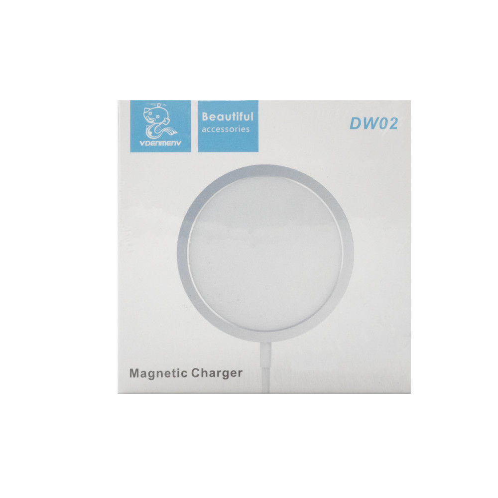 DENMEN ŁADOWARKA INDUKCYJNA TYP-C MAGNETYCZNA DO IPHONE DW02 2 DENMEN ŁADOWARKA INDUKCYJNA TYP-C MAGNETYCZNA DO IPHONE DW02 - obrazek 2