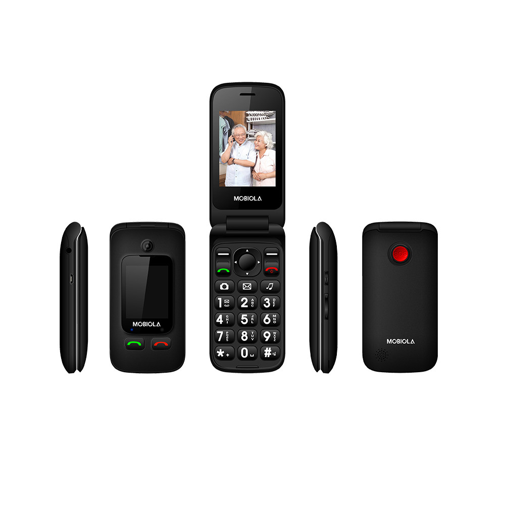 TELEFON GSM MOBIOLA DLA SENIORA KLAPKĄ CZARNY MB610 2G 3 TELEFON GSM MOBIOLA DLA SENIORA KLAPKĄ CZARNY MB610 2G - obrazek 3