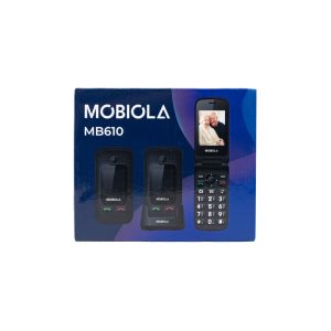 TELEFON GSM MOBIOLA DLA SENIORA KLAPKĄ CZARNY MB610 2G 8 zdj 8594203270046 3