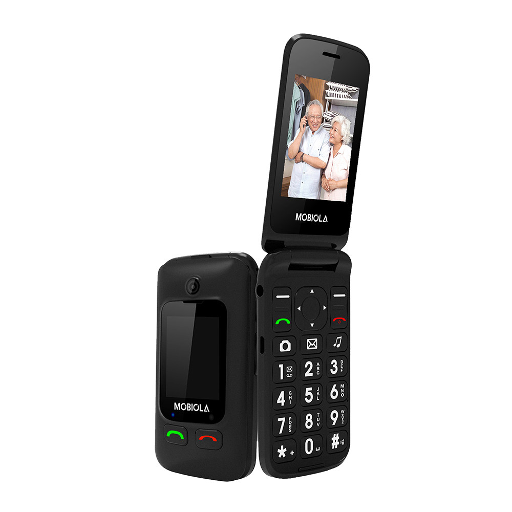TELEFON GSM MOBIOLA DLA SENIORA KLAPKĄ CZARNY MB610 2G 1 TELEFON GSM MOBIOLA DLA SENIORA KLAPKĄ CZARNY MB610 2G