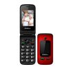 TELEFON GSM MOBIOLA KLAPKĄ CZERWONY TLEFON DLA SENIORA MB610 2G 6 zdj 8594203270053