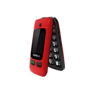 TELEFON GSM MOBIOLA KLAPKĄ CZERWONY TLEFON DLA SENIORA MB610 2G 9 zdj 8594203270053 3