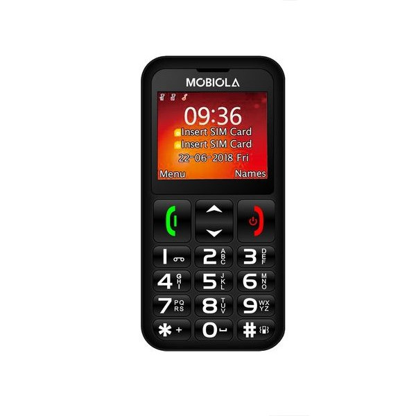TELEFON GSM MOBIOLA MB700 2G TELEFON DLA SENIORA CZARNY 2 TELEFON GSM MOBIOLA MB700 2G TELEFON DLA SENIORA CZARNY - obrazek 2
