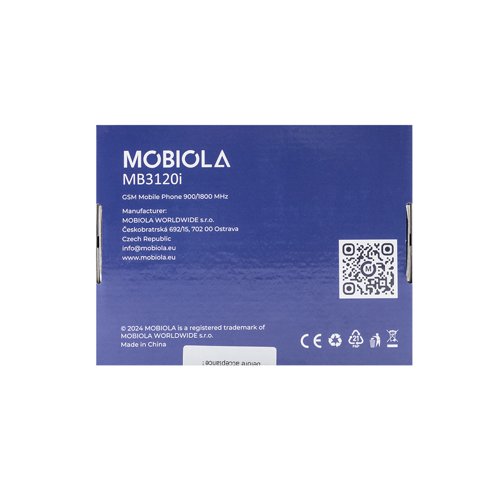 TELEFON GSM MOBIOLA DLA SENIORA MB3120i 2G CZERWONY 5 TELEFON GSM MOBIOLA DLA SENIORA MB3120i 2G CZERWONY - obrazek 5