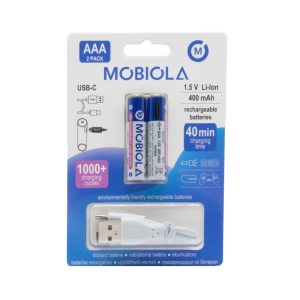 BATERIA / AKUMULATOR MOBIOLA MBAAA400 USB-C 6 zdj 8594203271180 2