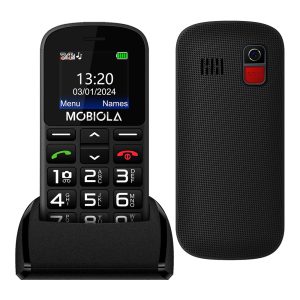 TELEFON GSM MOBIOLA MB200 2G TELEFON DLA SENIORA CZARNY 9 zdj 8594203271401 3