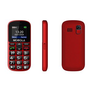 TELEFON GSM MOBIOLA MB200 2G TELEFON DLA SENIORA CZERWONY 8 zdj 8594203271418 2
