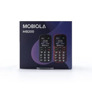 TELEFON GSM MOBIOLA MB200 2G TELEFON DLA SENIORA CZERWONY 10 zdj 8594203271418 4