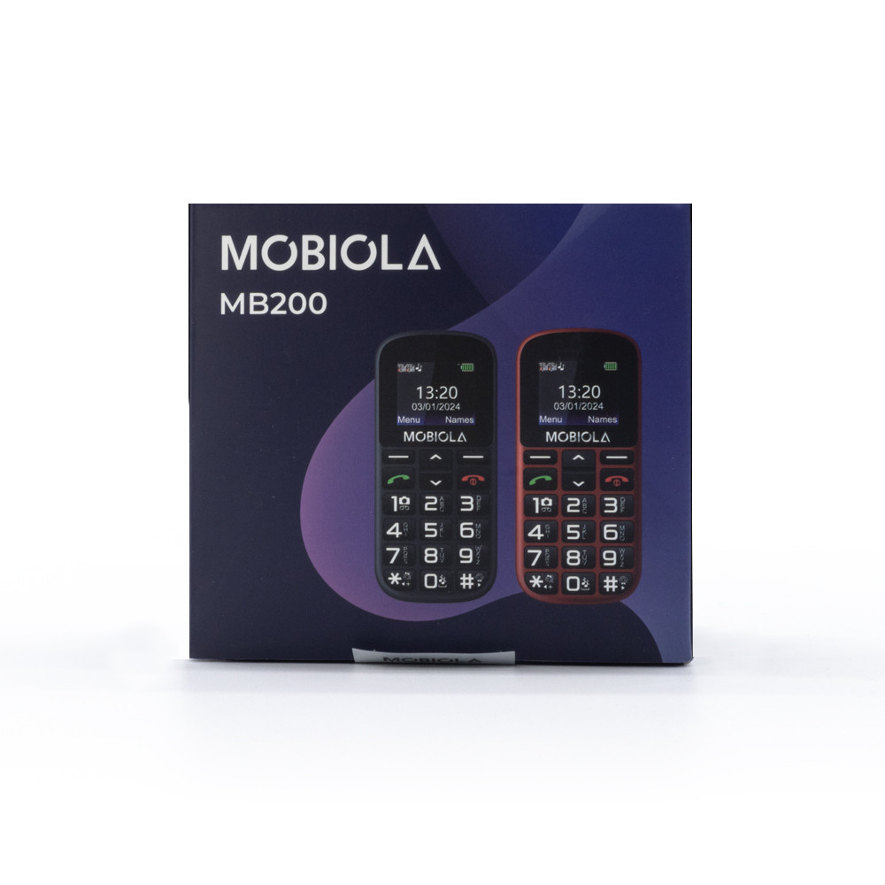 TELEFON GSM MOBIOLA MB200 2G TELEFON DLA SENIORA CZERWONY 5 TELEFON GSM MOBIOLA MB200 2G TELEFON DLA SENIORA CZERWONY - obrazek 5