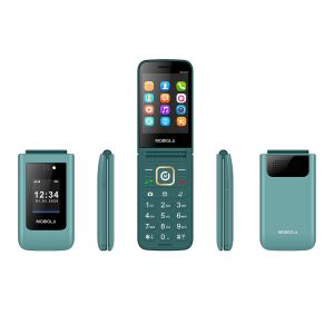 TELEFON GSM MOBIOLA KLAPKĄ ZIELONY TLEFON DLA SENIORA MB4600 4G 7 zdj 8594203271494 2