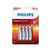 BATERIA ALKALICZNA PHILIPS AAA x4 POWER ALKALINE LR03 5 zdj 8712581549824