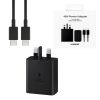 SAMSUNG ŁADOWARKA SIECIOWA TYP-C PD EP-T4511 45W CZARNY 3A + KABEL TYP-C - TYP-C - UK connector 4 zdj 8806094265422
